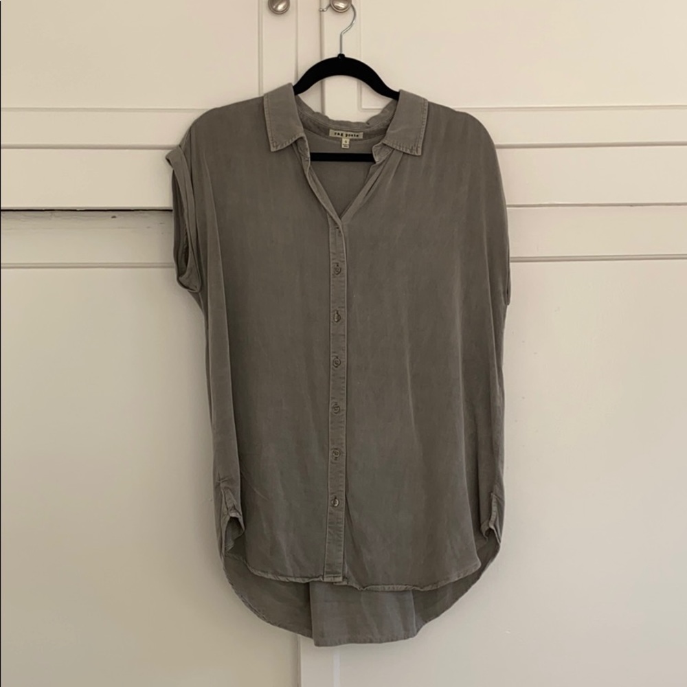 Gray Work Blouse